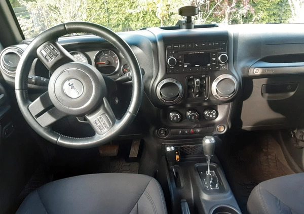 Jeep Wrangler cena 140000 przebieg: 71700, rok produkcji 2014 z Dębno małe 79